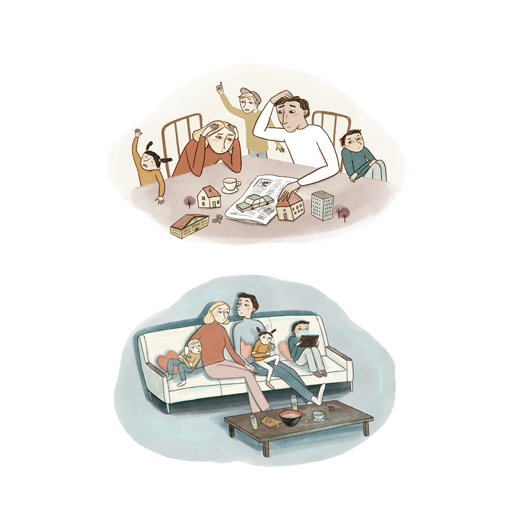 sammenbragte 4 vilkår