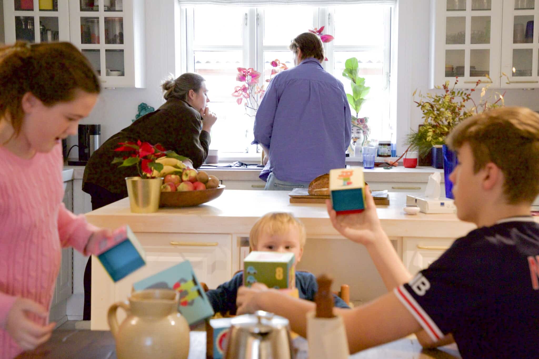 På fire punkter adskiller den sammenbragte familie sig fra førstegangsfamilien